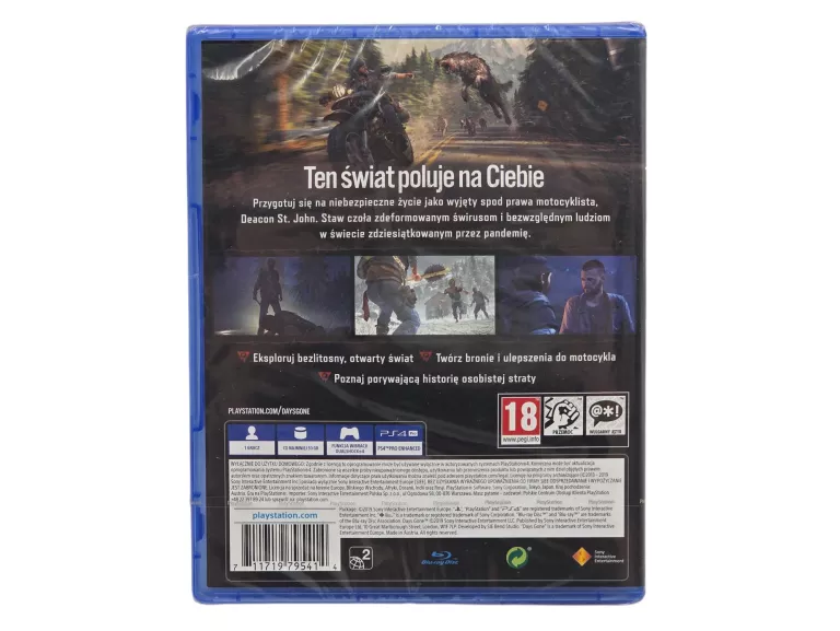 GRA NA SONY PLAYSTATION 4 (PS4) DAYS GONE - FOLIA!
