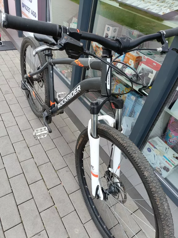 ROWER GÓRSKI MTB ROCKRIDER ST 120 27,5" /SZARO-POMARAŃCZOWY "L"