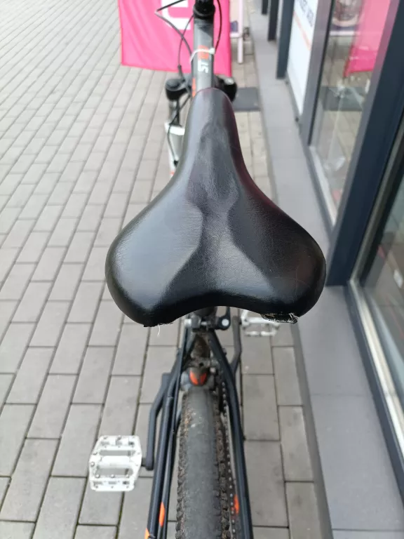 ROWER GÓRSKI MTB ROCKRIDER ST 120 27,5" /SZARO-POMARAŃCZOWY "L"