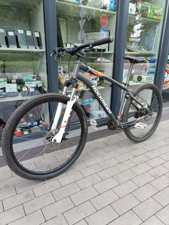 ROWER GÓRSKI MTB ROCKRIDER ST 120 27,5" /SZARO-POMARAŃCZOWY "L"