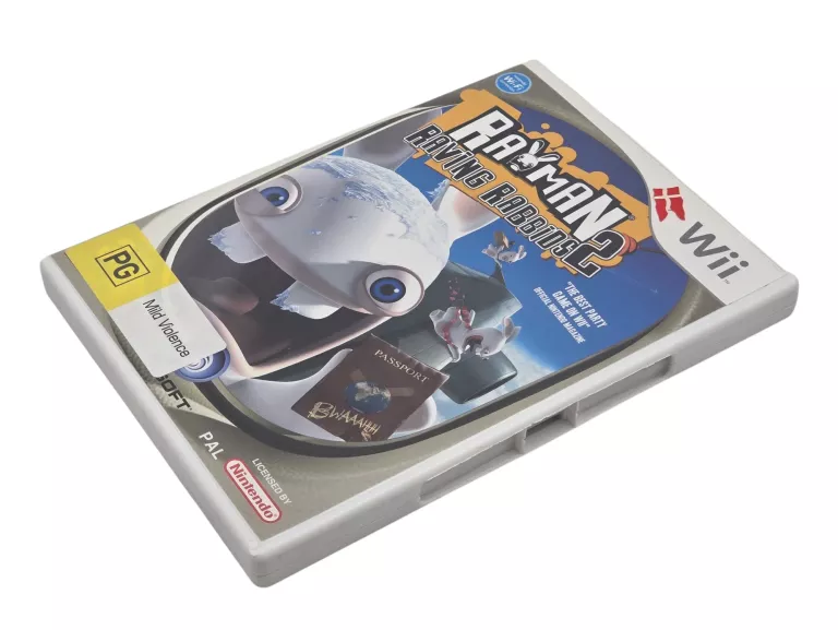 GRA NA NINTENDO WII RAYMAN RAVING RABBIDS 2