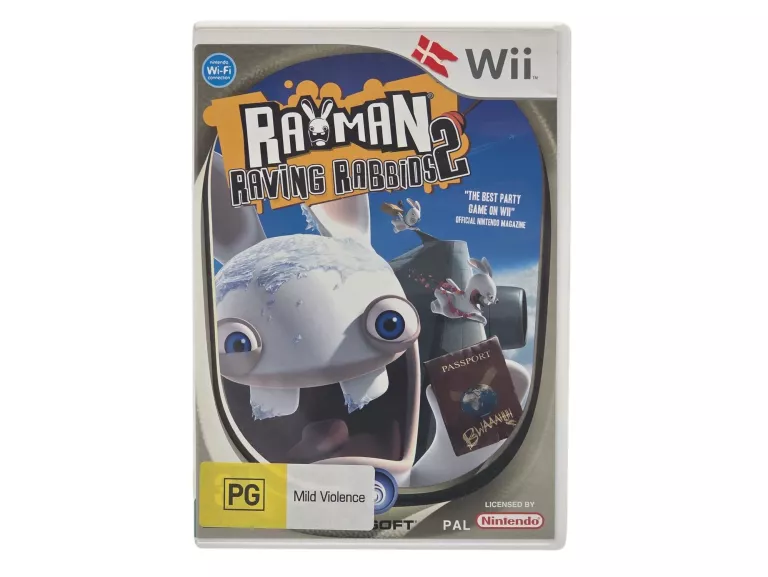 GRA NA NINTENDO WII RAYMAN RAVING RABBIDS 2