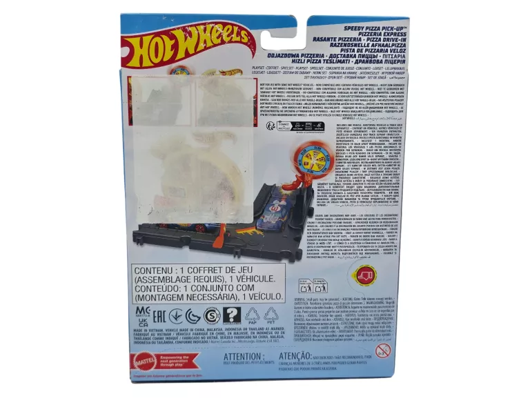 HOT WHEELS PIZZERIA Z AUTKIEM ZESTAW HKX44
