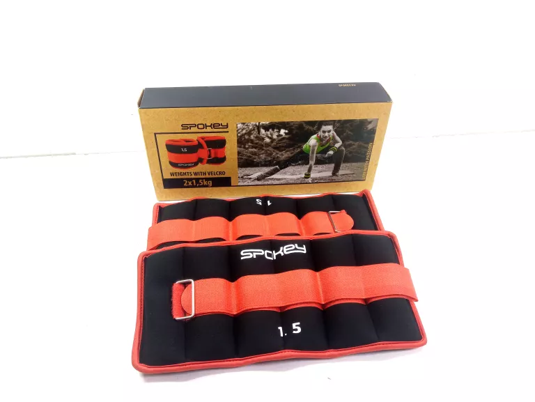 OBCIĄŻENIA NA RZEP NA KOSTKI 2X1.5KG SPOKEY KPL