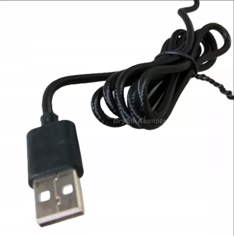 STOJAK NA SŁUCHAWKI PODŚWIETLANY UCHWYT LED 3X USB