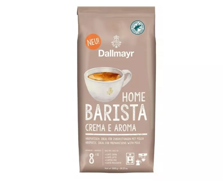KAWA ZIARNISTA MIESZANA DALLMAYR HOME BARISTA CAFFE CREMA FORTE 1000 G