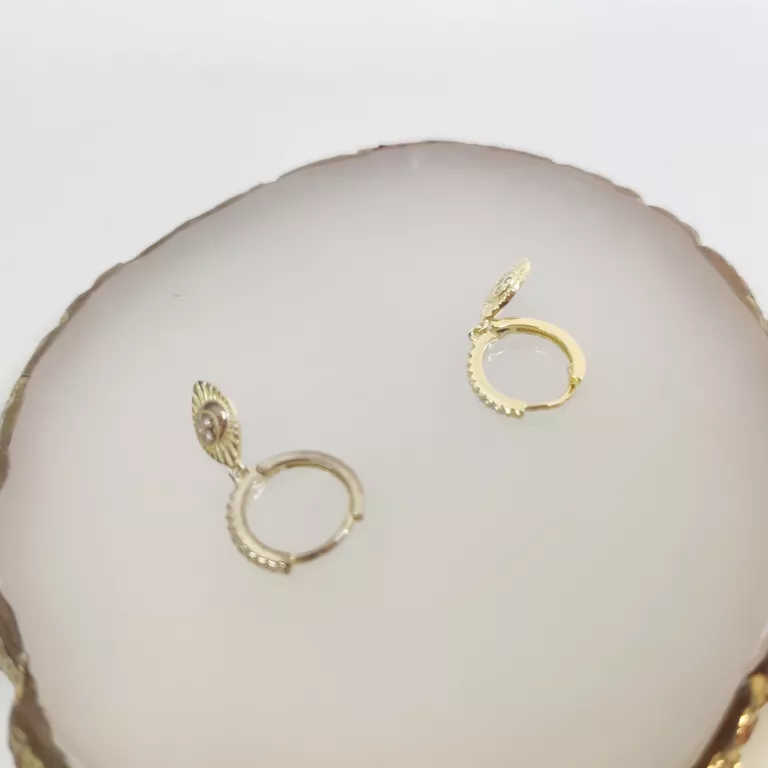 KOLCZYKI WISZĄCE Z CYRKONIAMI