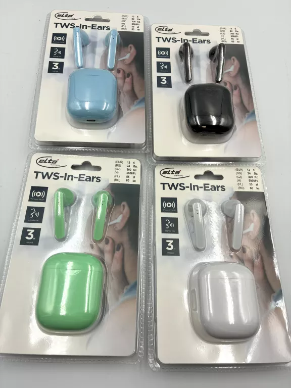 SŁUCHAWKI ELTA TWS-IN-EARS RÓŻNE KOLORY