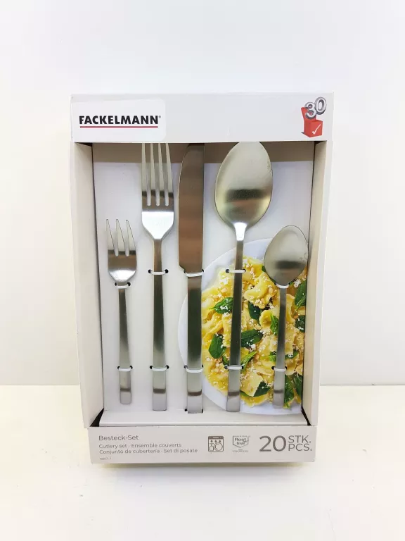 ZESTAW SZTUĆCÓW FACKELMANN 20SZT- MATOWE