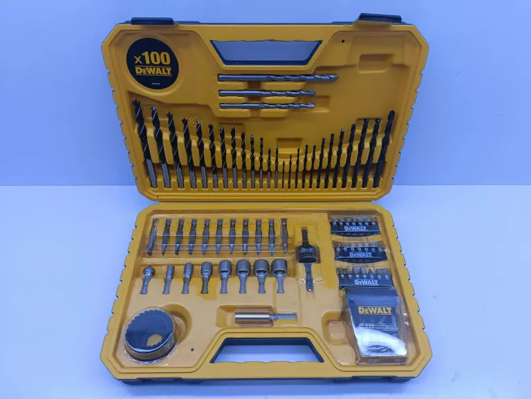 ZESTAW WIERTEŁ I BITÓW DEWALT 100 ELEMENTÓW DT71563-QZ
