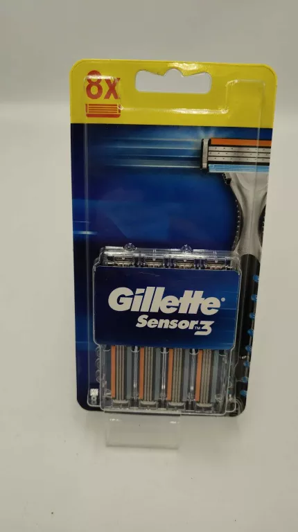 WKŁADY DO MASZYNKI GILLETTE SENSOR 3 8 SZT.