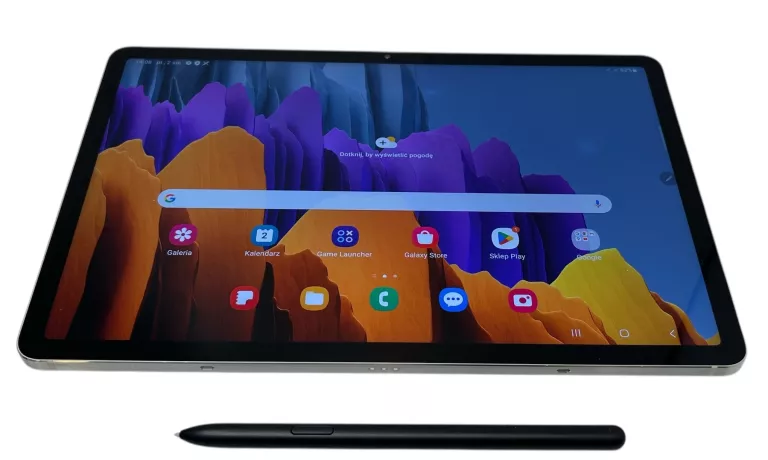 TABLET SAMSUNG GALAXY TAB S7 SM-T875 + RYSIK, ETUI *OPIS*