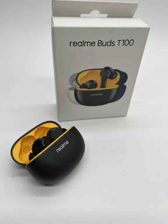 SŁUCHAWKI BT REALME T100 KUPIONE W 2024-07 BARDZO DOBRY STAN