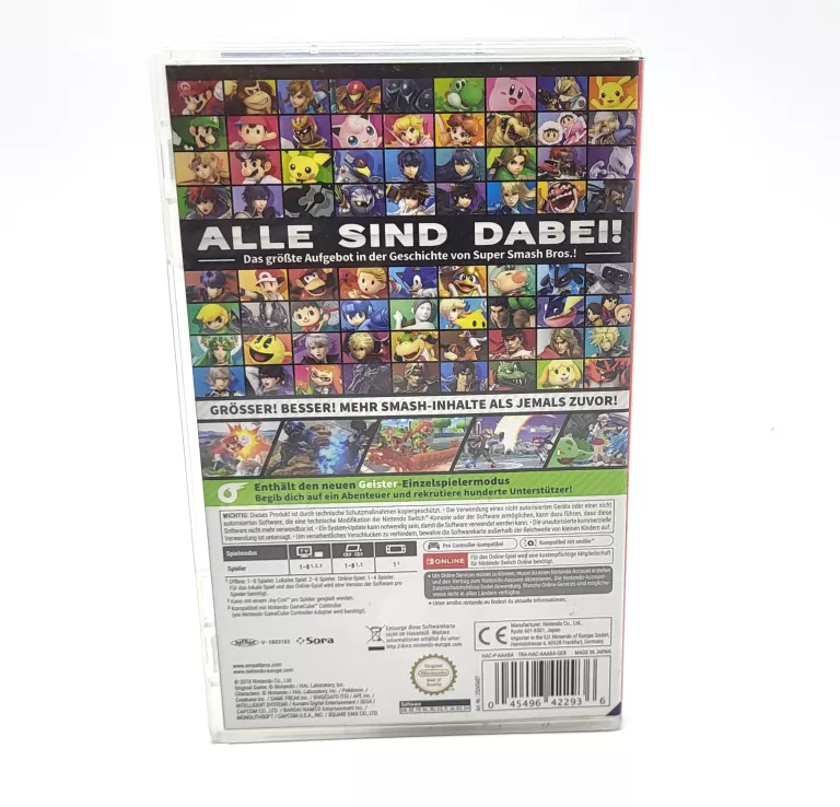 GRA NINTENDO SWITCH SUPER SMASH BROS ULTIMATE