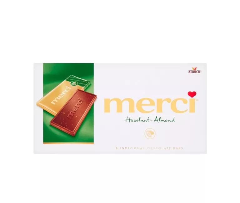 CZEKOLADA MERCI ORZECHOWO MIGDAŁOWA ORZECH 100G