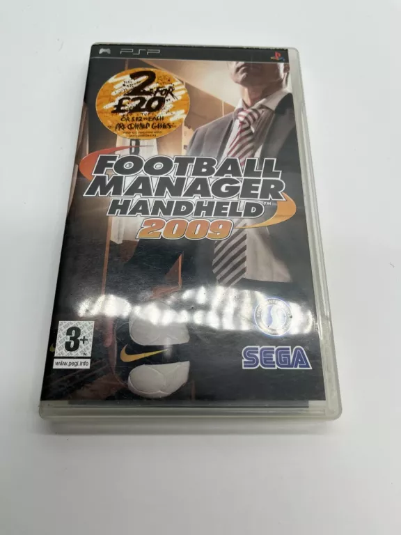 GRA PSP FOOTBALL MANAGER HANDHELD 2009