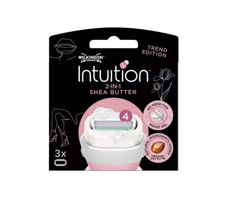 3X WKŁADY NOŻYKI WILKINSON INTUITION 2IN1 SHEA BUTTER ULTRA MOISTURE