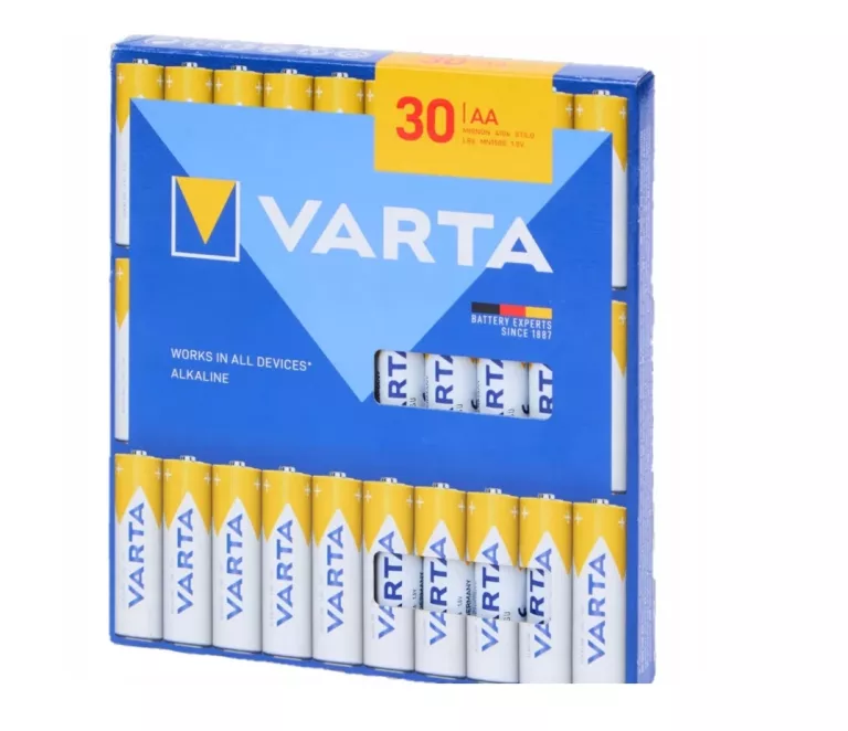 BATERIE ALKALICZNE VARTA AA LR6 30 SZT