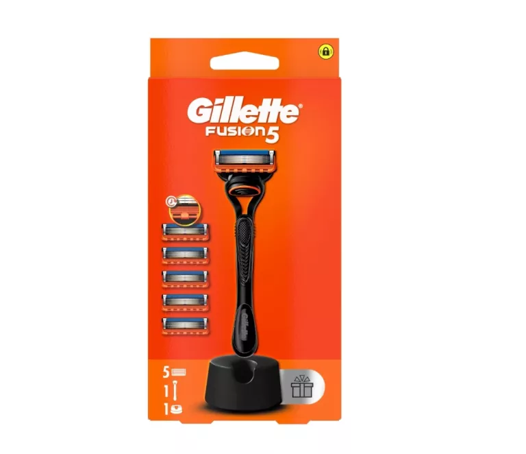 GILLETTE FUSION 5 MASZYNKA DO GOLENIA + 5 OSTRZY