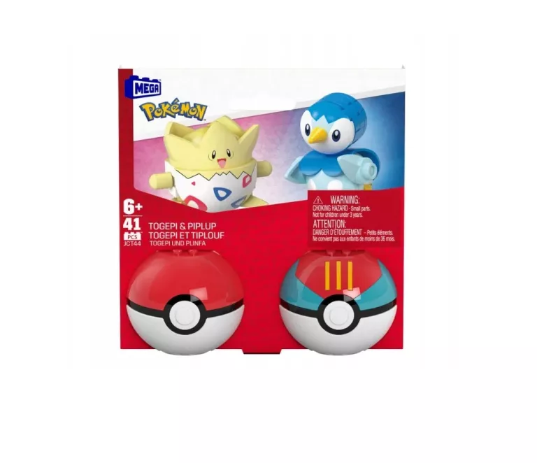 POKÉMON MEGA CONSTRUCTION SET POKÉ BALL COLLECTION: PIPLUP I TOGEPI