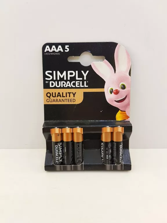 BATERIA DURACELL SIMPLY AAA LR03 5 SZTUK #IGŁA