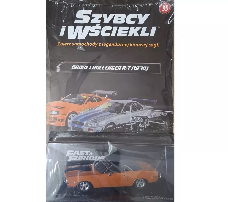 KOLEKCJA SZYBCY I WŚCIEKLI TOM 35 / 2025 DODGE CHALLENGER R/T