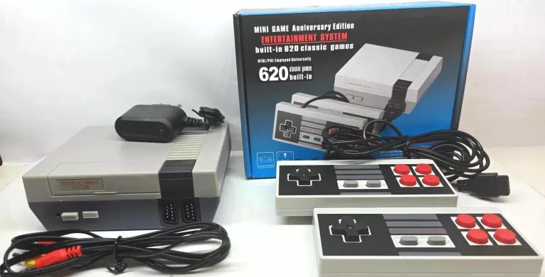 KONSOLA DO GIER TV RETRO RS | 620 WBUDOWANYCH GIER
