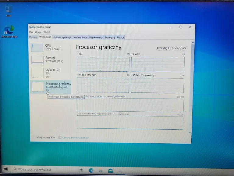 LAPTOP LAPTOP HP 15-BS0XX + TORBA ZASILACZ