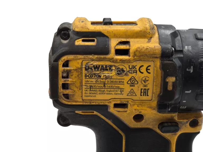 WKRĘTARKA AKUMULATOROWA DEWALT DCD709 2X AKUMULATOR 4.0AH + ŁADOWARKA