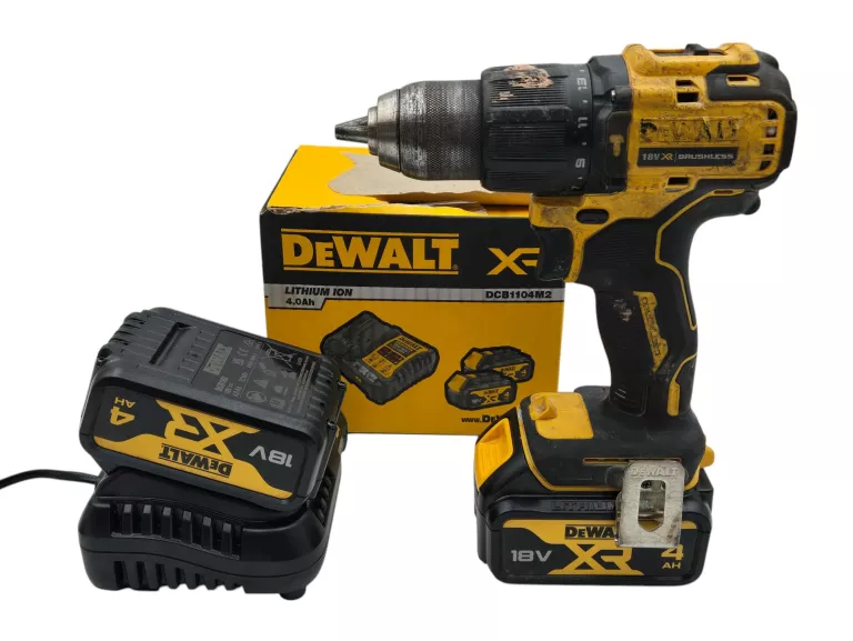 WKRĘTARKA AKUMULATOROWA DEWALT DCD709 2X AKUMULATOR 4.0AH + ŁADOWARKA