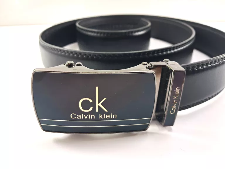 PASEK MĘSKI CALVIN KLEIN CZARNY 48/120CM