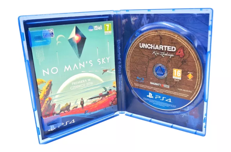 UNCHARTED 4: KRES ZŁODZIEJA SONY PLAYSTATION 4