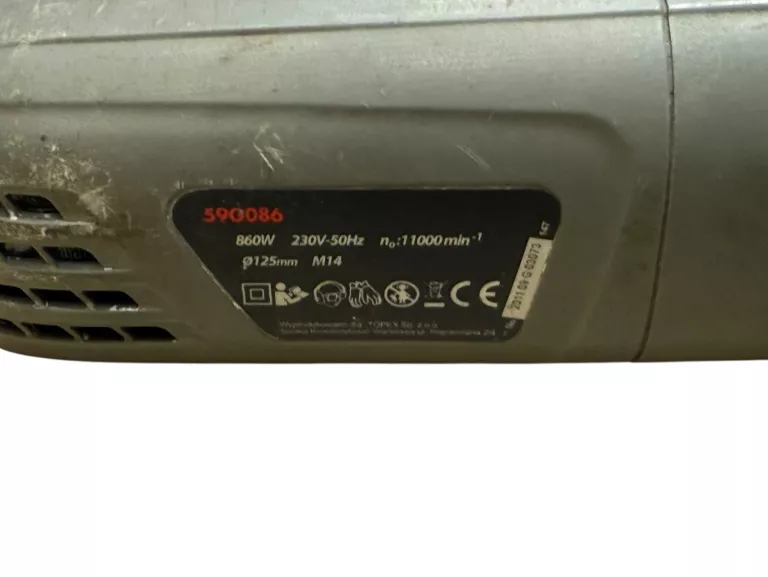 SZLIFIERKA KĄTOWA GRAPHITE 59G086 125MM 860W