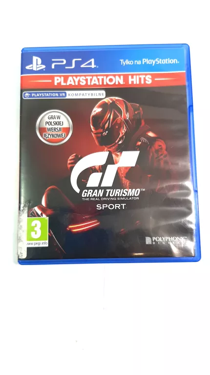 GRA NA KONSOLE PS4 GRAN TURISMO