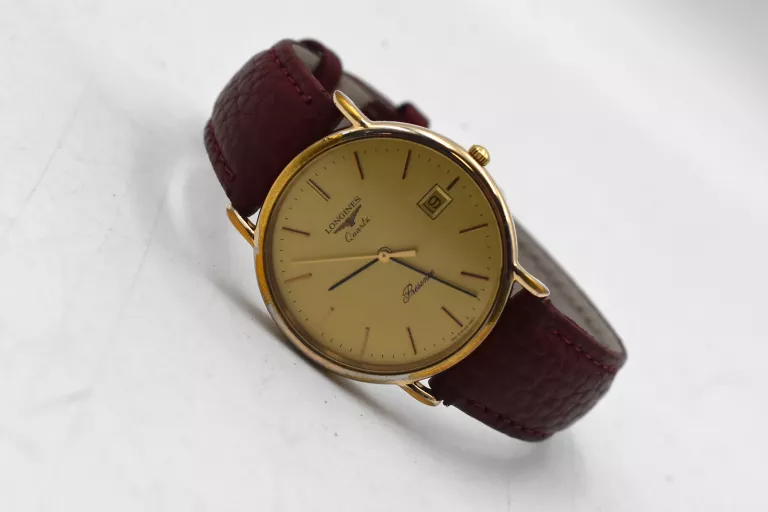 ZEGAREK LONGINES PRESENCE QUARTZ DATE SLIM CLASSIC SWISS 34MM
