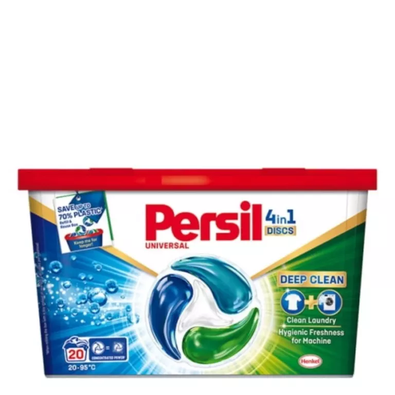 KAPSUŁKI DO PRANIA PERSIL UNIVERSAL DISCS 4 IN 1 - 20 SZT.