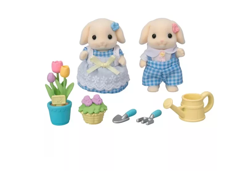 SYLVANIAN KWIATOWY ZEST FIG FLORA KROLIKI 5736 6 5054131057360