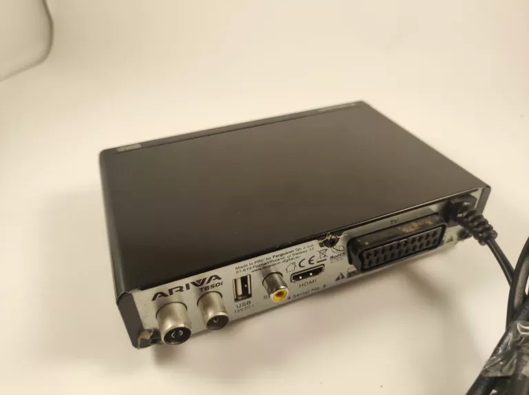 DEKODER DVBT FERGUSON ARIVA T650I + PILOT