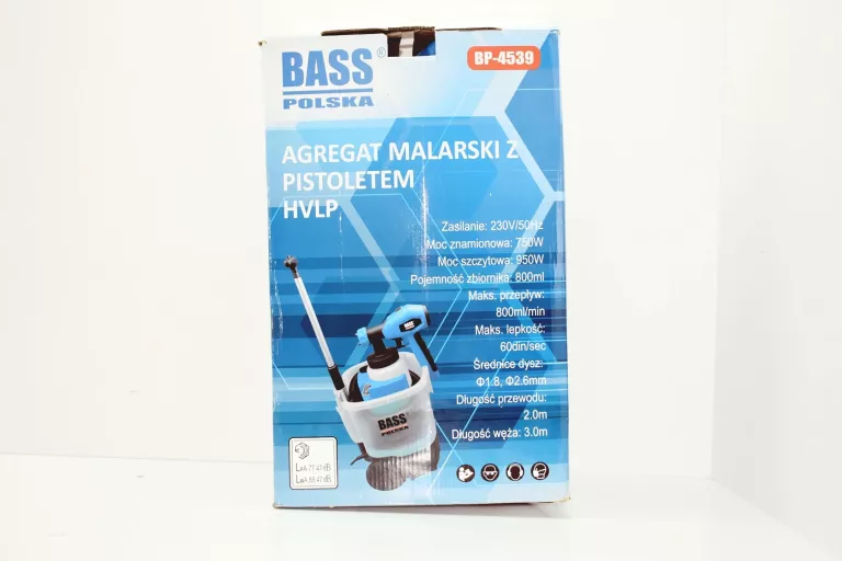 BASS AGREGAT MALARSKI Z PISTOLETEM HVLP
