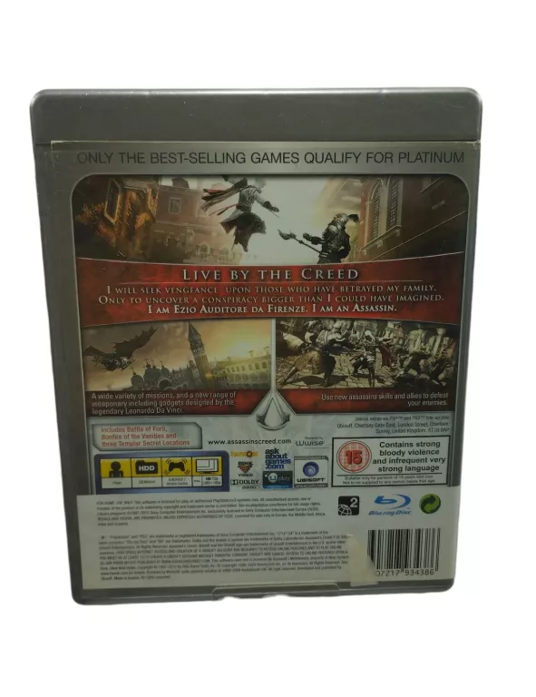 ASSASINS CREED II PS3