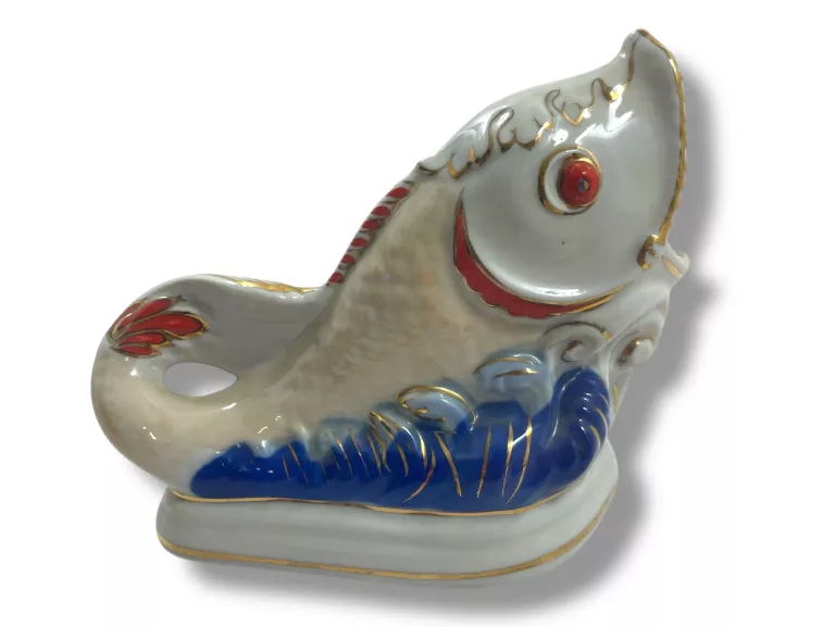 PORCELANOWA FIGURKA RYBY