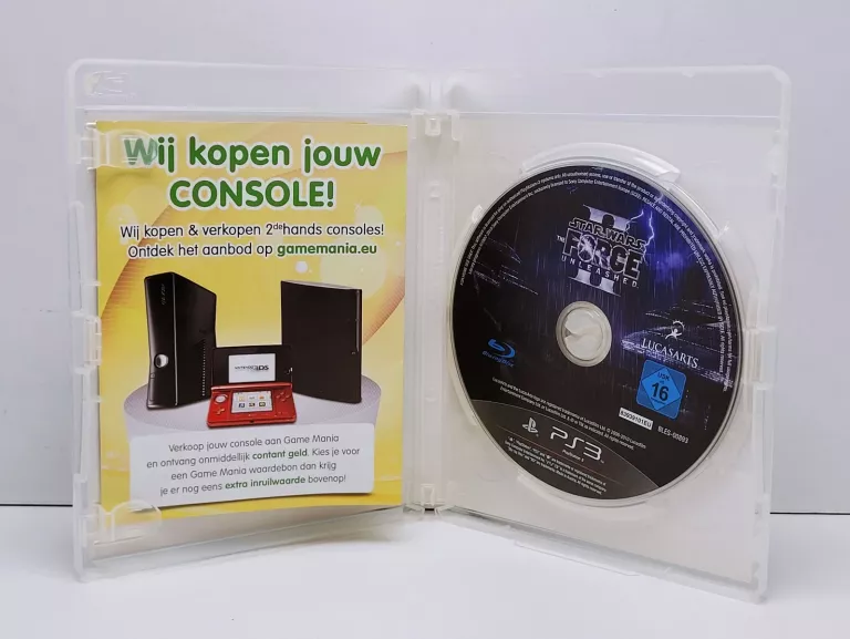 GRA STAR WARS THE FORCE PS3