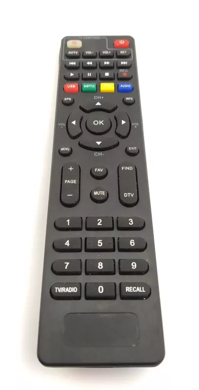 DEKODER DIN TV SMT-01 + PUDEŁKO PILOT