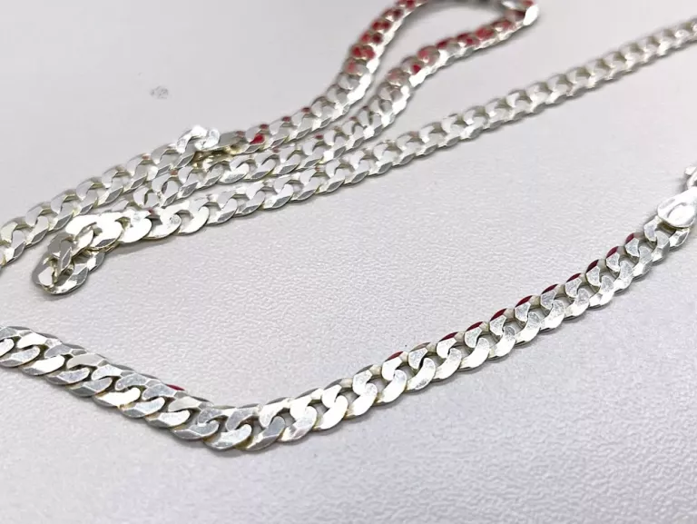 SREBRNY ŁAŃCUSZEK [925] 16G DŁ.55