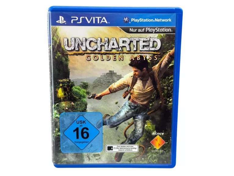 GRA UNCHARTED GOLDEN ABYSS ZŁOTA OTCHŁAŃ PS VITA
