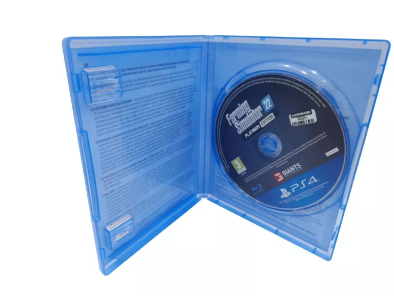 GRA PS4 FARMING SIMULATOR 22 PLATINUM EDITION