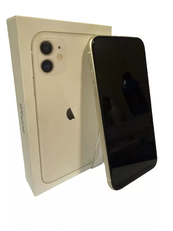 TELEFON IPHONE 11 64GB KOMPLET . KONDYCJA 89%