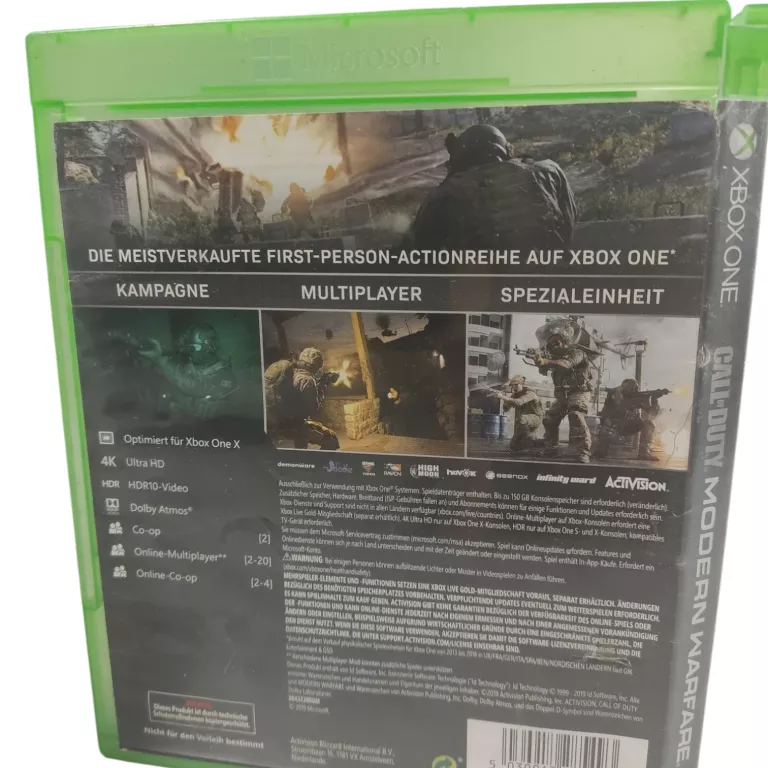 GRA XBOX ONE CALL OF DUTY MODERN WARFARE