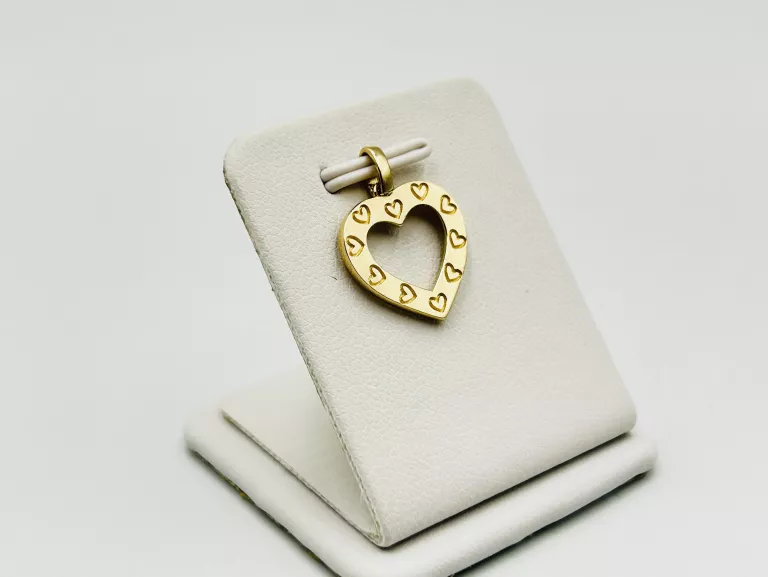 ZŁOTA ZAWIESZKA SERCE 1,15 G PR.585 14K