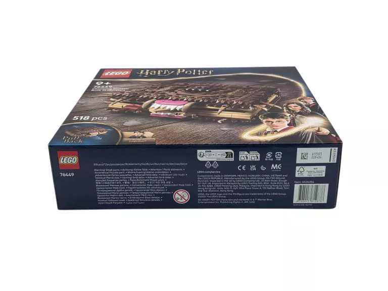 LEGO 76449 HARRY POTTER POTWORNA KSIĘGA POTWORÓW Z ZĘBAMI